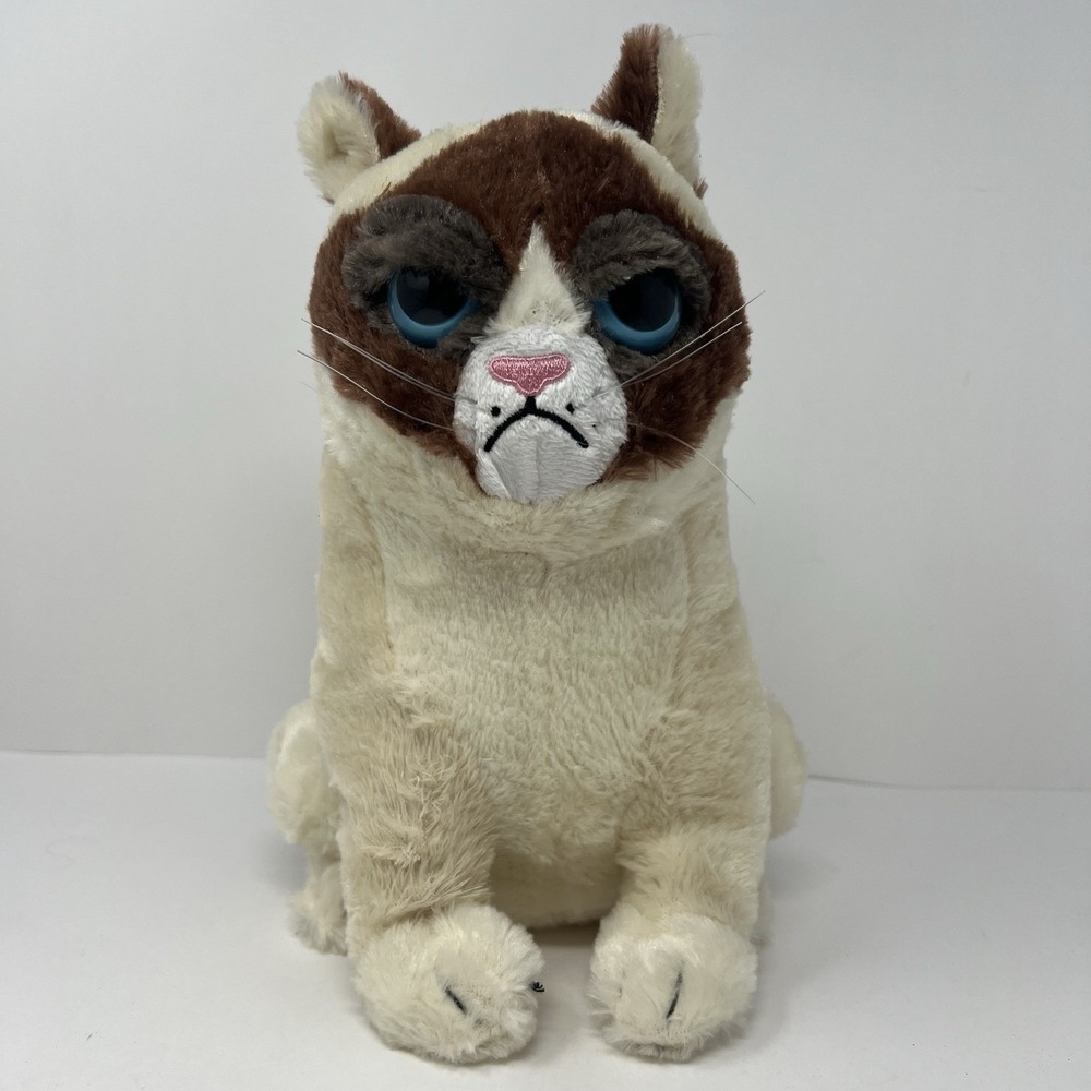 Grumpy Cat Plush 10" Stuffed Animal Meme Toy Soft Ripple Junction